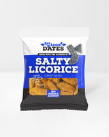 Candy Dates - slik dadler - dadler med salt lakrids