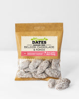 Dadler med mælkechokolade - chokolade dadler