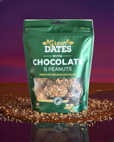Dadler med belgisk chokolade & peanuts