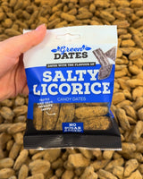 Salty Licorice dadler - Candy Dates
