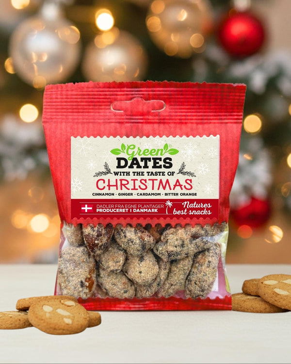 Christmas Candy Dates - Dadler med smag af brunkage